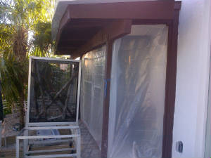 Temporary greenhouse SIDE